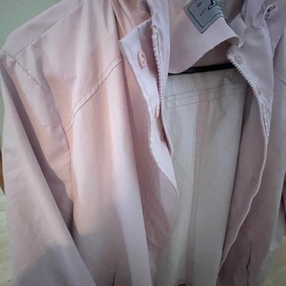 G.H. Bass Light Pink Raincoat with Hood - Picture 4 of 4